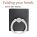 Phone Tablet Ring Stand - Universal Luxury 360 Degree Anti Drop Finger Phone Tablet Holder Stand - Plain Black